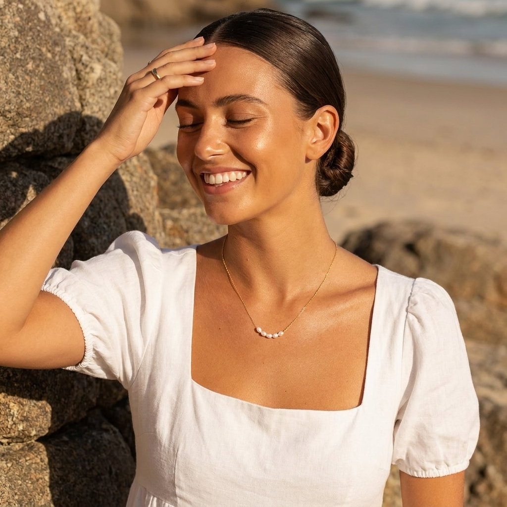 Elle Pearl Necklace - Joie d’Or