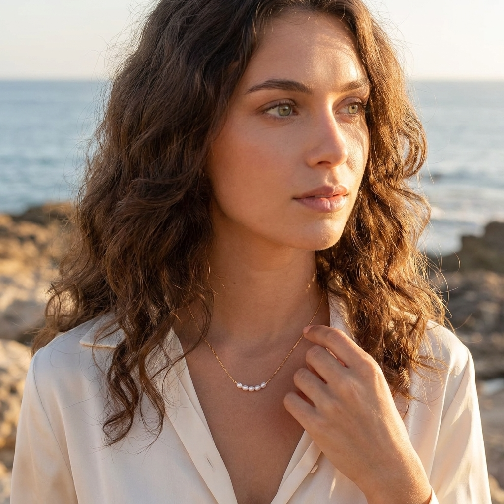 Elle Pearl Necklace - Joie d’Or