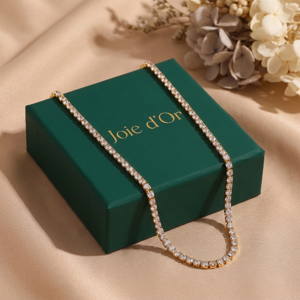 Isolde Tennis Necklace - Joie d’Or