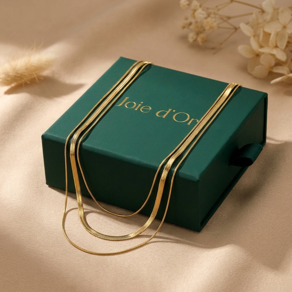 Zafina Gold Necklace - Joie d’Or