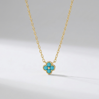 Aurélie Crystal Pendant Necklace - Joie d’Or