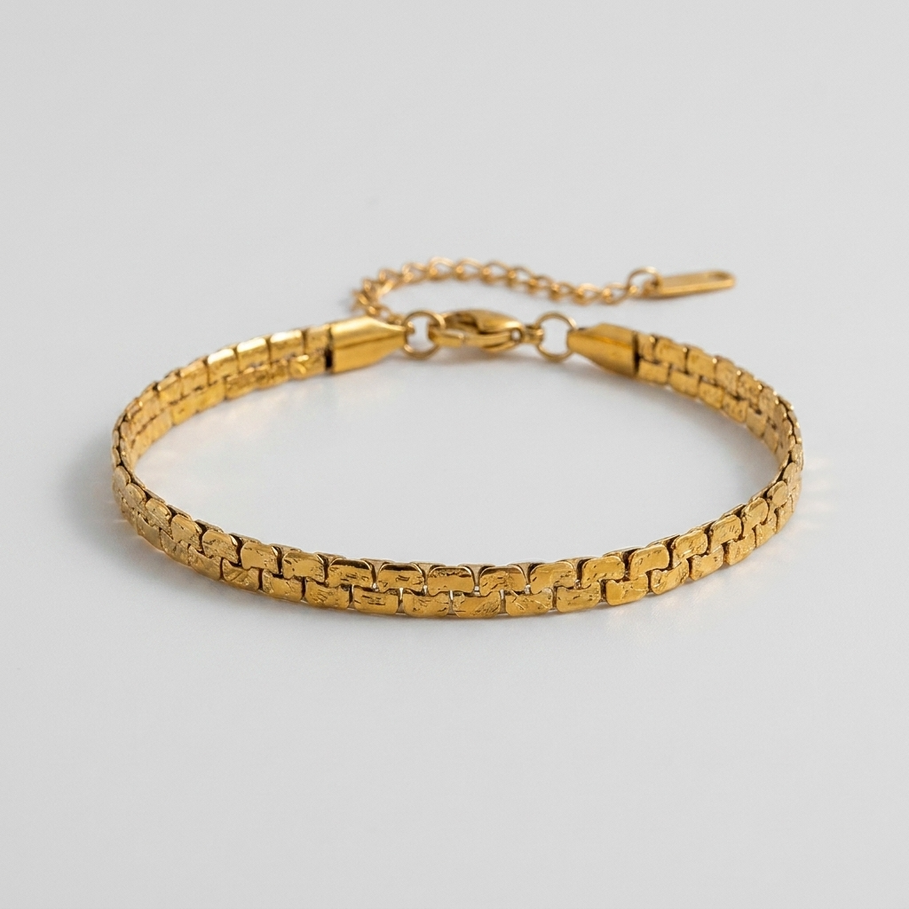 Emma Link Gold Bracelet - Joie d’Or