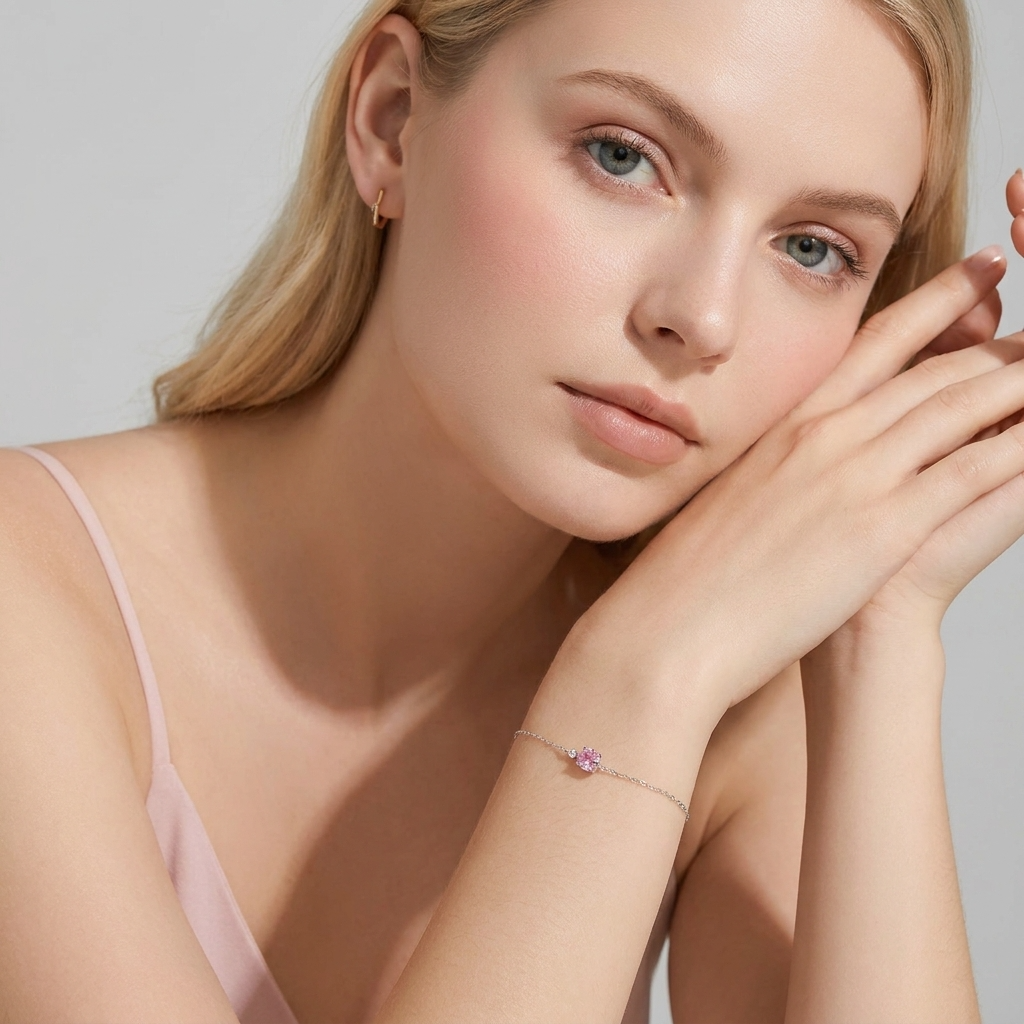 Giulia Rose Crystal Bracelet - Joie d’Or