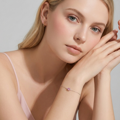 Giulia Rose Crystal Bracelet - Joie d’Or