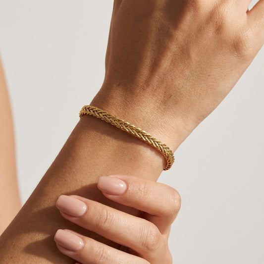 Chloe Vintage Snake Bracelet - Joie d’Or