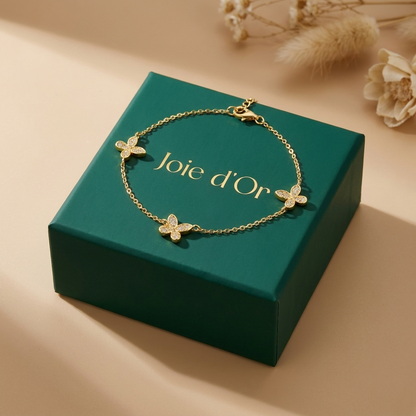 Élodie Butterfly Bracelet - Joie d’Or