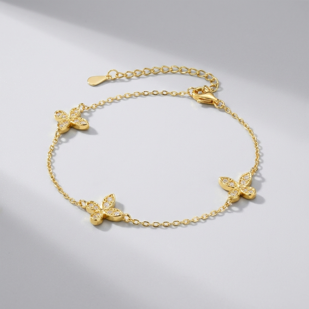 Élodie Butterfly Bracelet - Joie d’Or