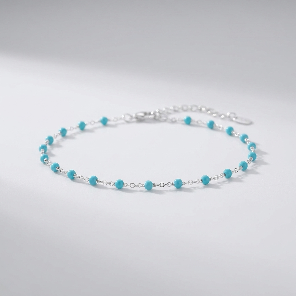 Capri Turquoise Chain Bracelet - Joie d’Or