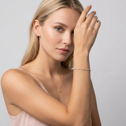 Capri Turquoise Chain Bracelet - Joie d’Or