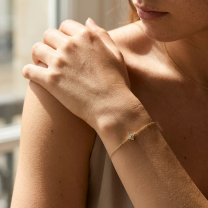Camille Sparkle Chain Bracelet - Joie d’Or