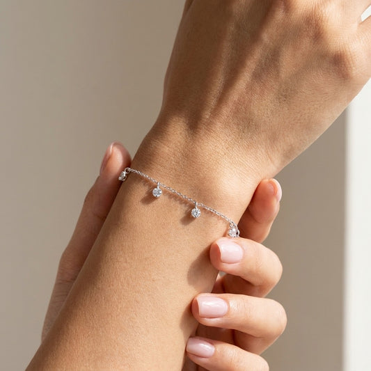Elise Sparkling Dew Bracelet - Joie d’Or