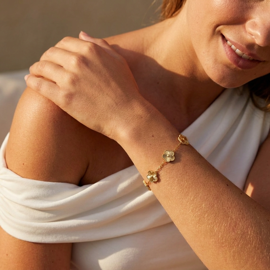 Rowena Clover Bracelet - Joie d’Or