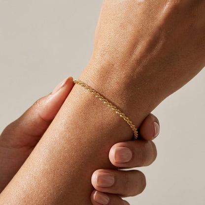 Abigail Gold Chain Bracelet - Joie d’Or