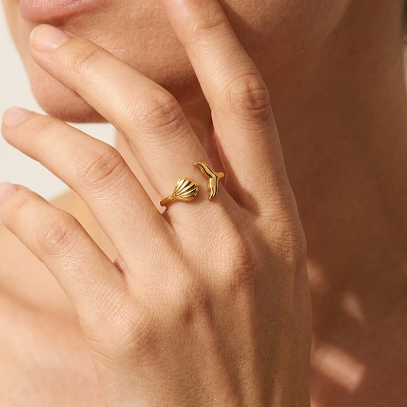 Ocean Gold Ring - Joie d’Or