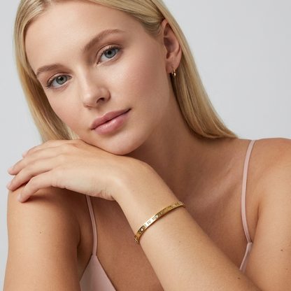 Ramona Gold Bangle - Joie d’Or