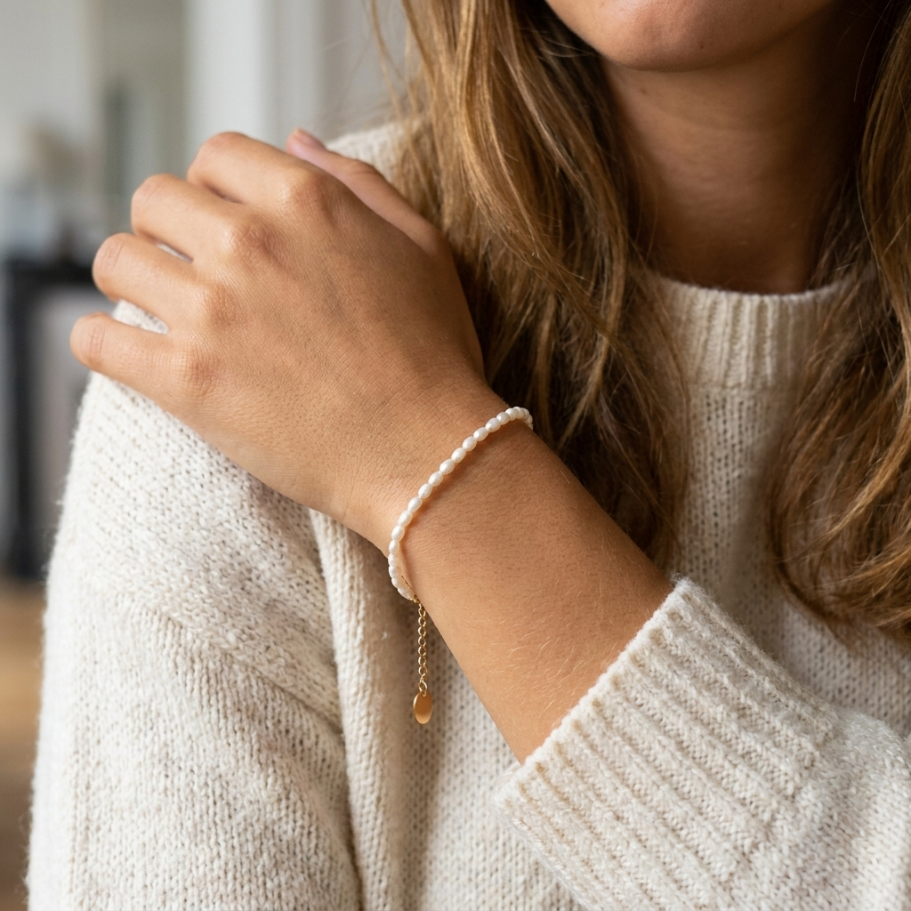 Olivia Pearl Bracelet - Joie d’Or