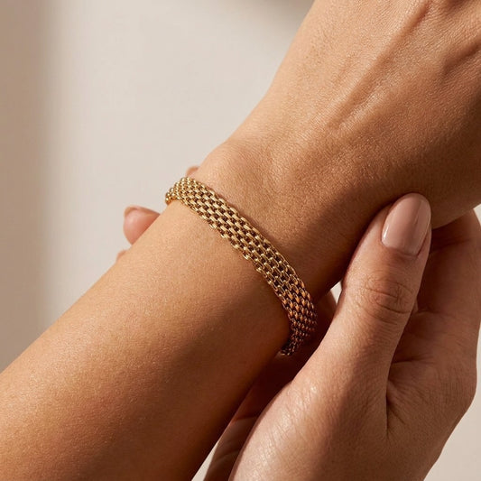 Imara Gold Chain Bracelet - Joie d’Or