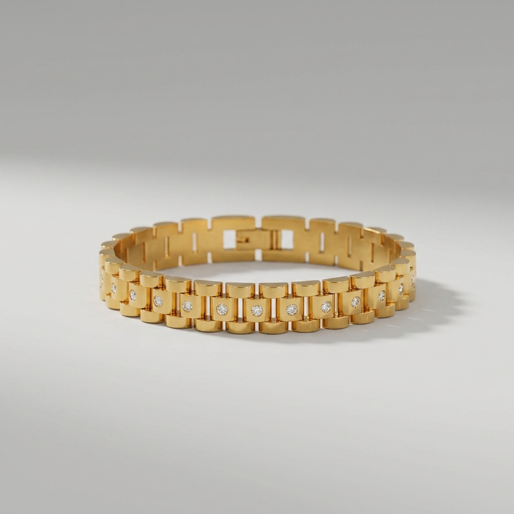 Gladia Watchband Bracelet - Joie d’Or