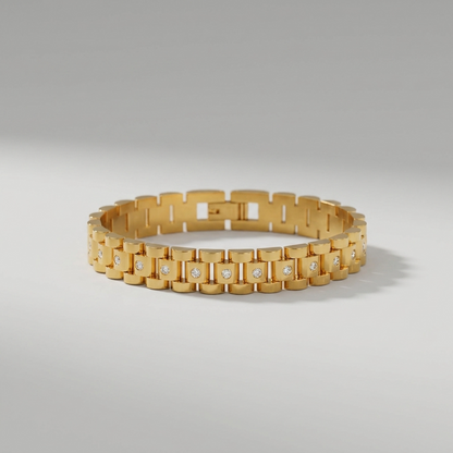Gladia Watchband Bracelet - Joie d’Or