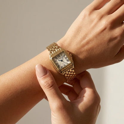 Grealy Roman Numeral Square Watch - Joie d’Or