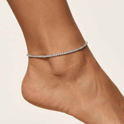 Sophie Lumière Tennis Anklet - Joie d’Or