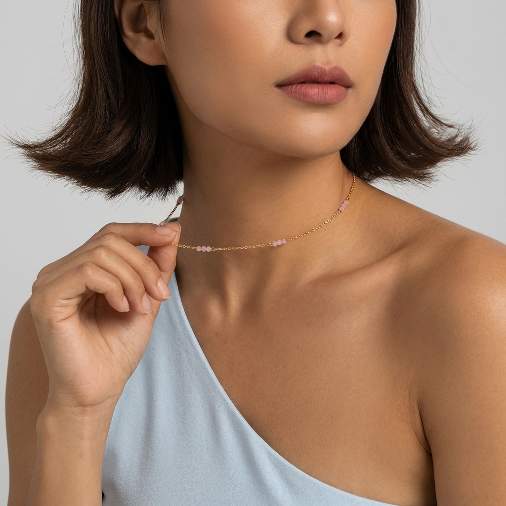 Valentina Tiny Beads Necklace - Joie d’Or