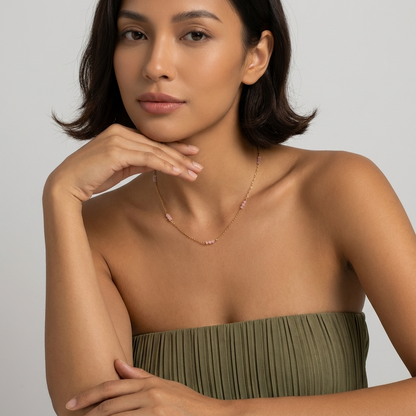 Valentina Tiny Beads Necklace - Joie d’Or