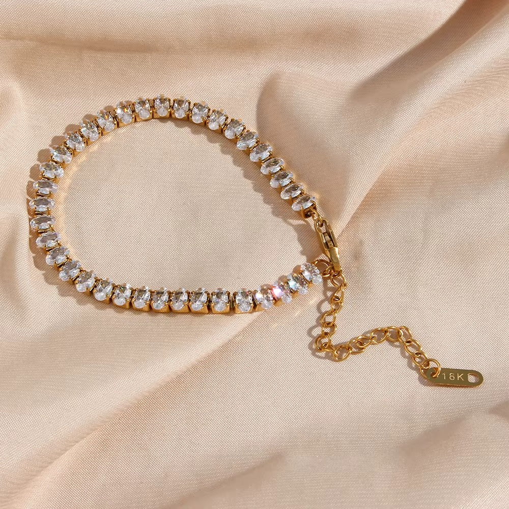 Wisteria Tennis Bracelet
