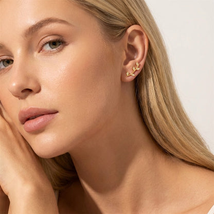 Giulia Vine Leaf Earrings - Joie d’Or