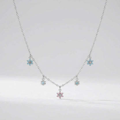 Sofia Blossom Charm Necklace - Joie d’Or