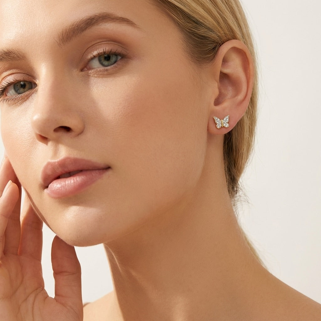 Camille Dragonfly Stud Earrings - Joie d’Or