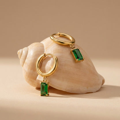 Jasmine Green Earrings - Joie d’Or