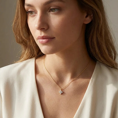 Mia Crystal Pedant Necklace - Joie d’Or