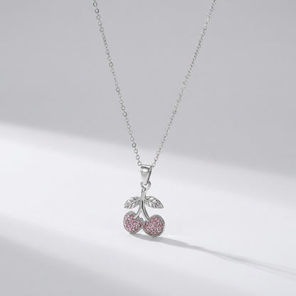 Cherry Pendant Necklace - Joie d’Or