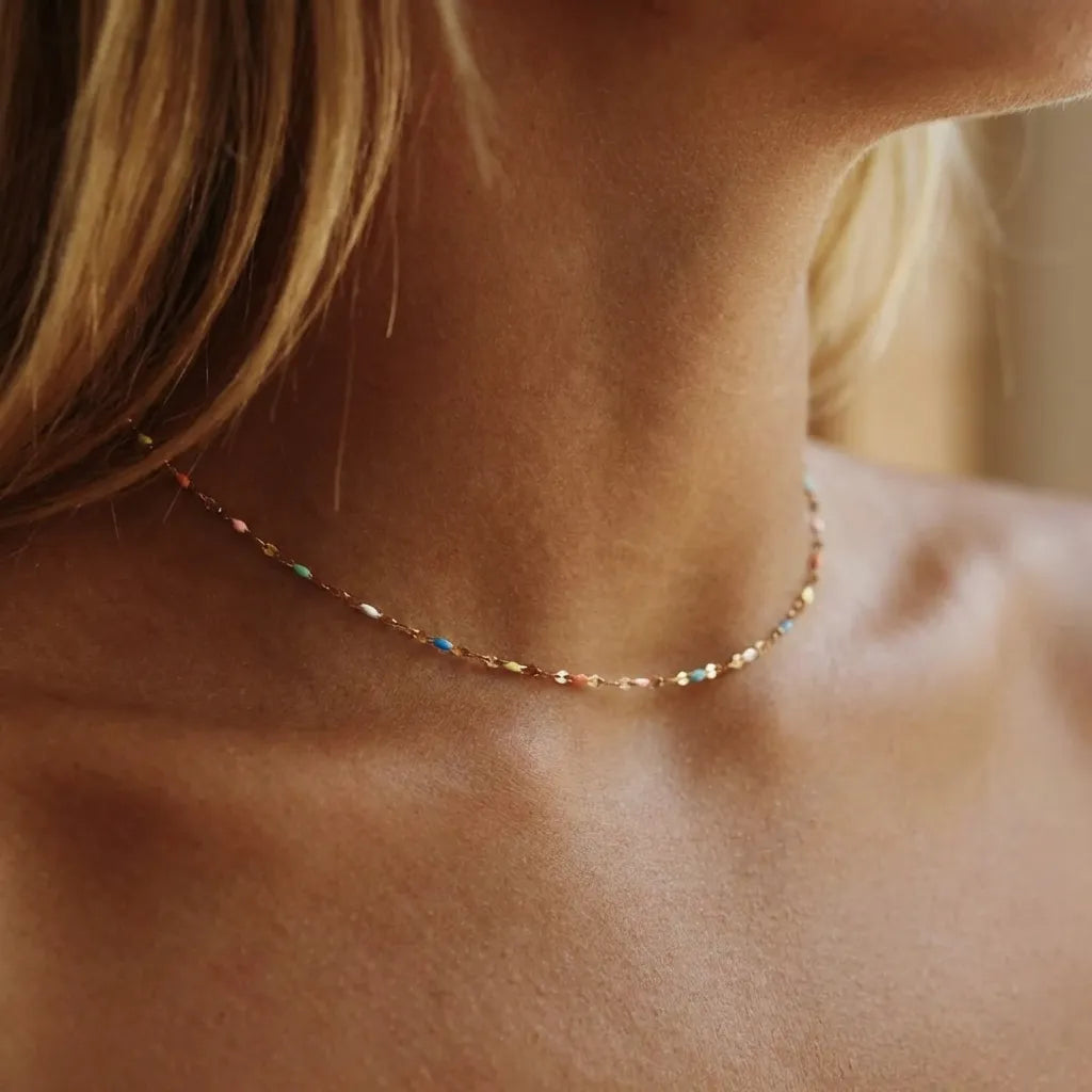 Celeste Rainbow Necklace - Joie d’Or