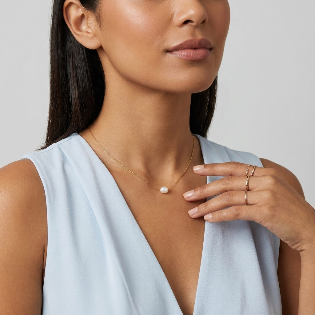 Élise Baroque Pearl Necklace - Joie d’Or