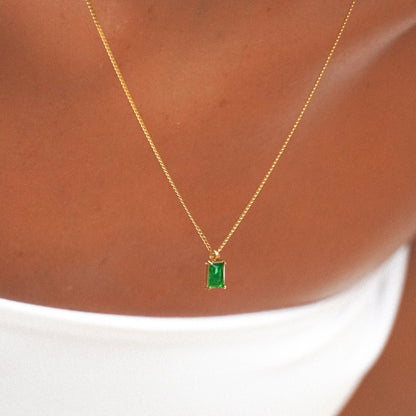 Jasmine Green Necklace