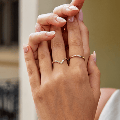 Zara Crown Crystal Ring