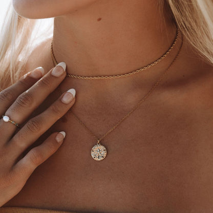Calla Rope Necklace