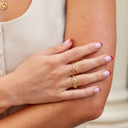 Lora Layered Ring