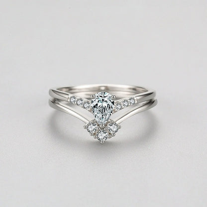 Élodie Crystal Duo Ring