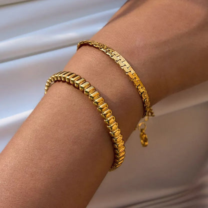 Emma Link Gold Bracelet