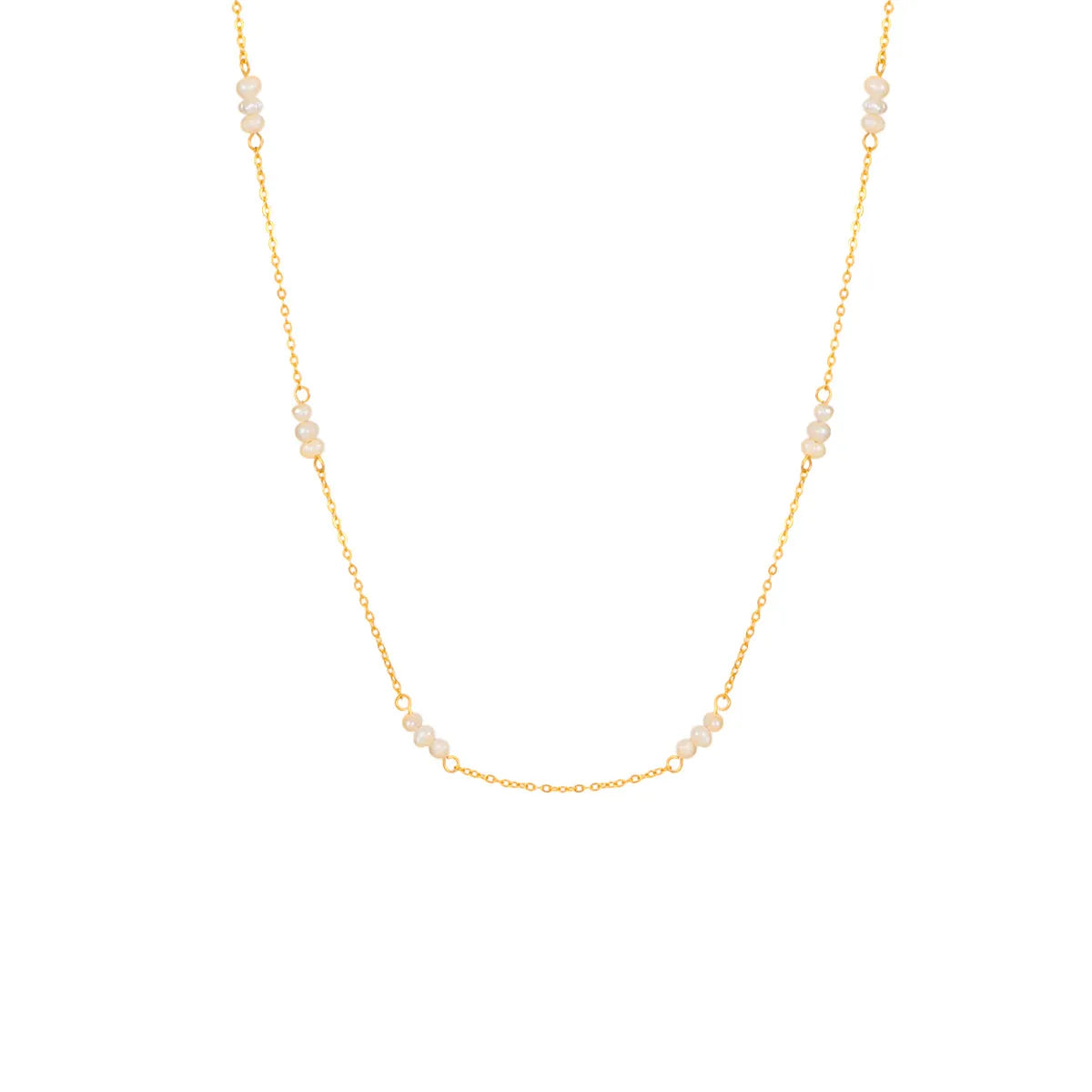 Valentina Tiny Pearls Necklace