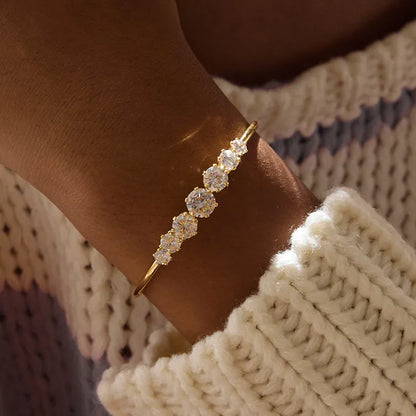 Aurélie Crystal Elegance Bangle