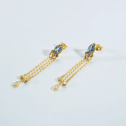 Isabella Radiant Drop Earrings