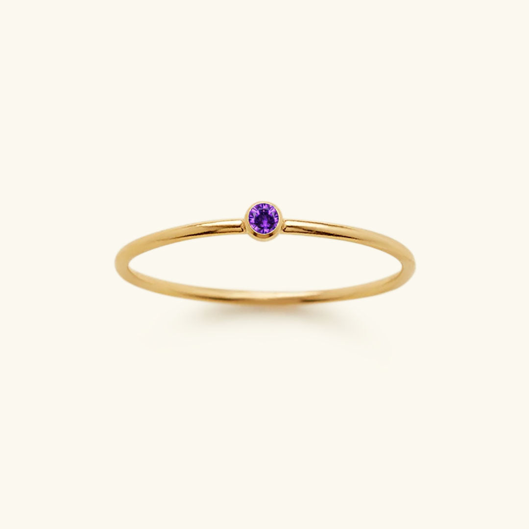 Amelia Birthstone Ring