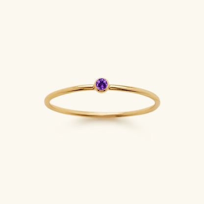 Amelia Birthstone Ring