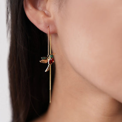 Crystal Hummingbirds Earrings