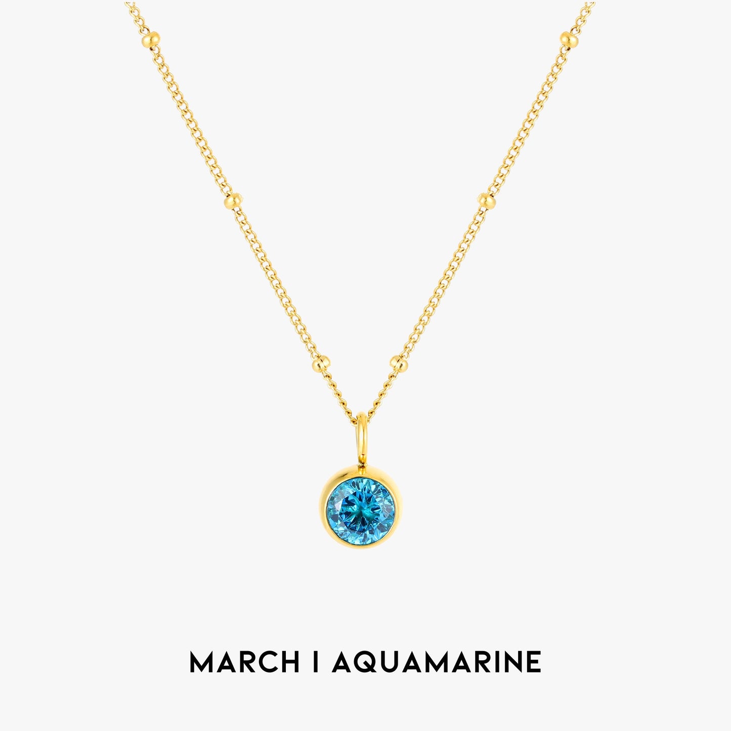 Amelia Birthstone Necklace