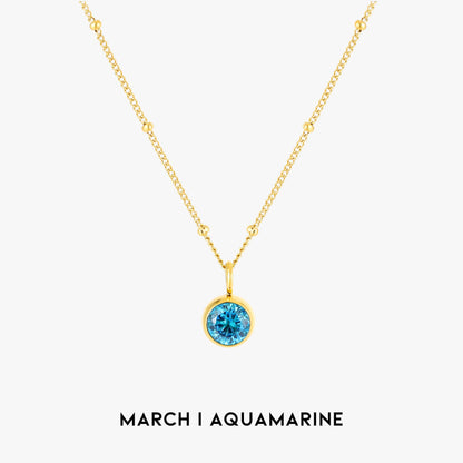 Amelia Birthstone Necklace